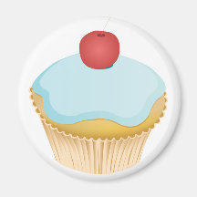 Cupcake Fridge Magnets