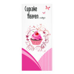 "Cupcake Heaven" - Chic Pastry Dessert Menu rack cards