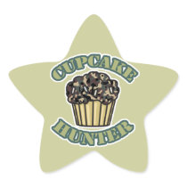 Cupcake Hunter Star Stickers