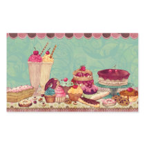 Cupcake & Ice Cream Treats Stickers