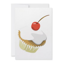 Cupcake invitiation invites