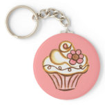 Cupcake Keychain