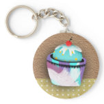Cupcake Keychain by Rupydetequila Cupcake Keychain