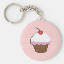 Cupcake Keychain