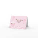 Cupcake lollipops Thank You Note Cards