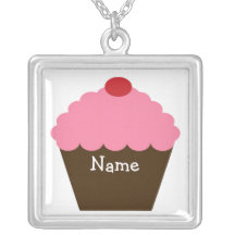 Cupcake Love Necklace