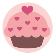 Cupcake Love Stickers