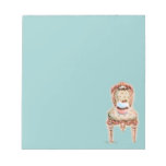 Cupcake n Pink Chair Notepad