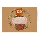 Cupcake Owl Cards