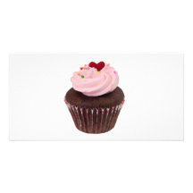 Cupcake Photo Card