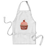 Cupcake-Pink and Red aprons