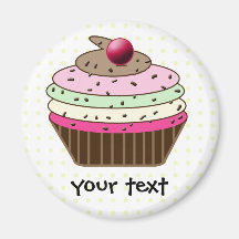 cupcake products refrigerator magnets