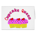 "Cupcake Queen"  T-Shirts and Gifts Card