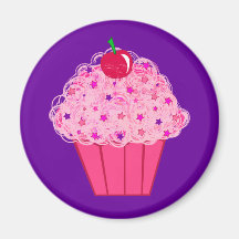 Cupcake Refrigerator Magnets