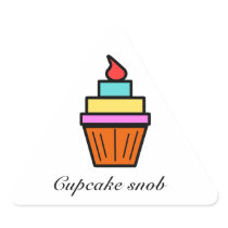 Cupcake snob layered cupcake