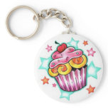 Cupcake Star keychains