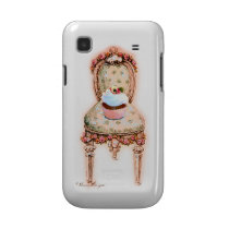 Cupcake Victorian pink & Chocolate Samsung Galaxy Cover