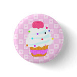 Cupcake with cherry! buttons