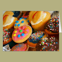 Cupcakes Birthday Card cards