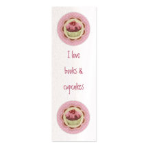 Cupcakes Bookmark Business Card Templates