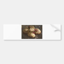 Cupcakes closeup bumper sticker