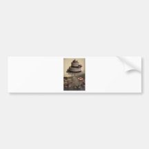 Cupcakes closeup bumper stickers