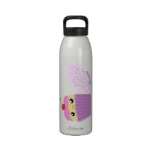 Cupcakes Fart Sprinkles Reusable Water Bottles