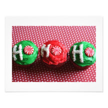 Cupcakes For Santa Personalized Invite