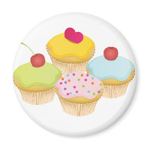 Cupcakes Magnets