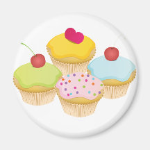 Cupcakes Magnets
