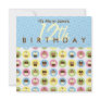 Cupcakes Personalised Birthday Invitation