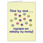 Cupcakes Stealing my Sanity cards