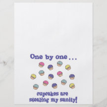 Cupcakes Stealing my Sanity Flyer