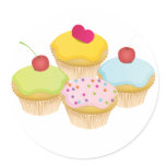 Cupcakes stickers