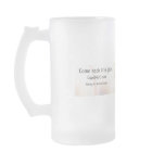 Cupid420.com "Rock this Joint" Frothy Beer Glass mugs