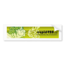 Cupid420.com "Sticky Icky" Sticker! Bumper Sticker