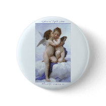 Cupid and Psyche as Babys Pinback Buttons