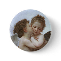Cupid and Psyche as Babys Button