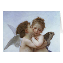 Cupid and Psyche as Babys Card
