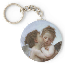 Cupid and Psyche as Babys Keychains