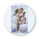 Cupid and Psyche as Babys magnets