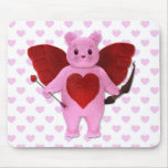 Cupid Bear Mousepad