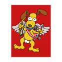 Cupid Dog Postcards