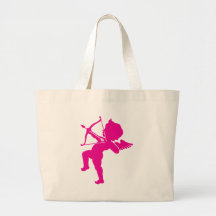 Cupid - Hot Pink Cupid's Bow and Arrow of Love Bag