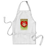 Cupid in Heart Vintage Valentine aprons