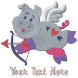 Cupid Pig - customise embroidered shirts
