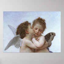 Cupid Psyche as Babys Poster