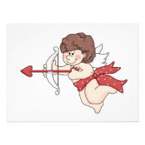 Cupid Shooting Arrow Photographic Print