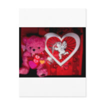 Cupid & Teddy Photo 10138 Post Card