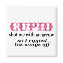 Cupid - Wings Off Fridge Magnets